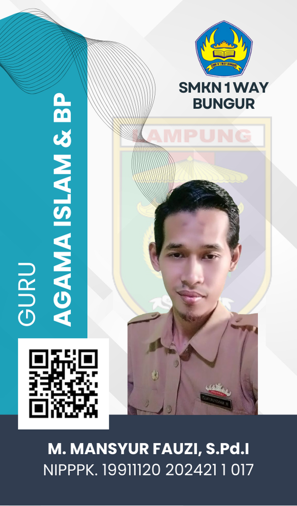 Foto Muhammad Mansyur Fauzi, S.Pd.I